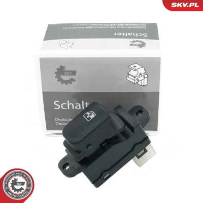Abbildung von ESEN SKV 37SKV439 Schalter, Fensterheber fahrerseitig HYUNDAI: i20 I Schrägheck