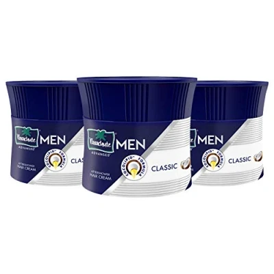 Abbildung von Parachute Advansed Men Hair Cream,Classic 100 gm (Pack of 3) (Ship from India)