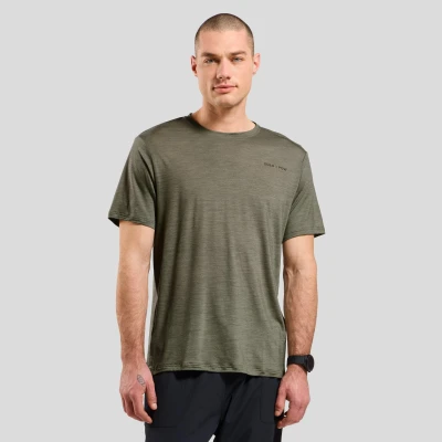 Abbildung von ODLO CREW NECK Sport Tshirt, Herren, Größe: 50/52, Vetiver