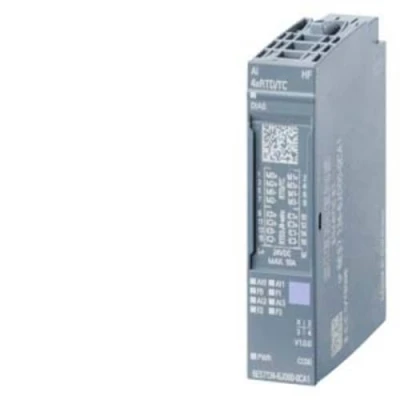Abbildung von Siemens 6ES7134 6JD00 0CA1, Analog, Systemleistung, Mehrfarbig, 39 g, 65 mm, 23 mm