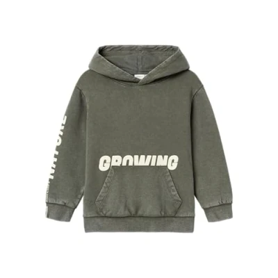 Abbildung von Name it Kapuzenpullover für Kinder, Größe: 122/128, Tea leaf