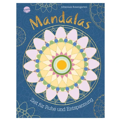 Abbildung von Mandalas Zeit für Ruhe und Entspannung: 40 zum Ausmalen Entspannen Kinder Erwachsene (Mein dicker Mandala Malblock, Band 0)
