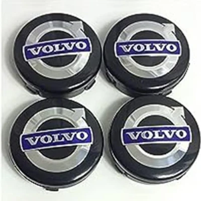 Abbildung von 4 Stück für Volvo S60 S90 XC40 XC60 V90 V60 S40 S80L 62mm Auto Nabendeckel Radkappen Radnabenkappen Radnabenabdeckung Nabenkappen Felgendeckel Radnabendeck