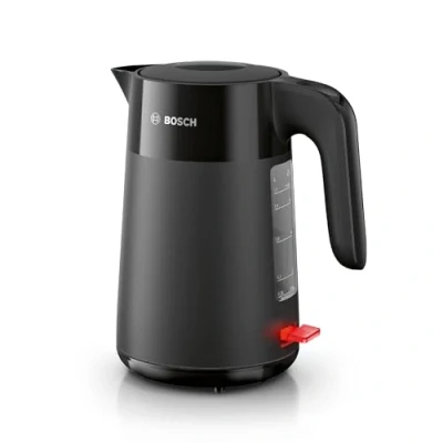 Abbildung von BOSCH Wasserkocher &quot;MyMoment TWK2M163&quot;, 1,7 l, 2400 W, Abschaltautomatik, Tassenanzeige, Schwarz matt