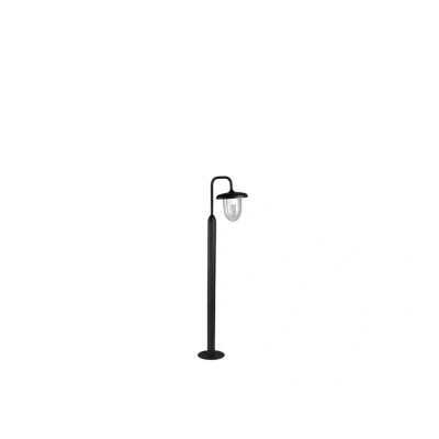Abbildung von Paulmann LED Pollerleuchte &quot;Vintario IP44 rund 1.135mm max. 20W 230V Anthrazit E27 Aluminium&quot;, 1 flammig, Leuchtmittel ohne Leuchtmittel, seewasserresistent