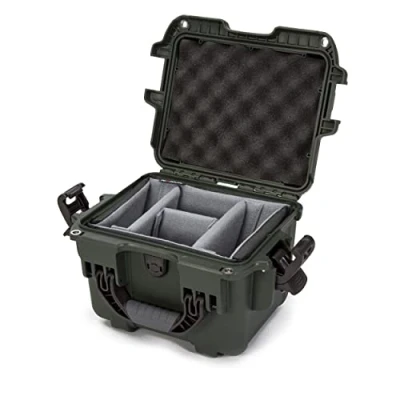 Abbildung von Nanuk 908 Wasserdichter Hartschalenkoffer Mit Gepolsterten Trennwänden Olive