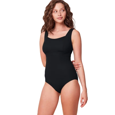 Abbildung von Triumph Summer GLOW Badeanzug, Damen, Größe: 38xE, Black