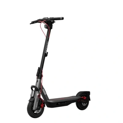 Abbildung von ninebot by Segway E Scooter F3 Pro D, 500 W, 20 km/h, (1 tlg., 120 kg Tragfähigkeit, Smart Display, 1200W, 10 Zoll Reifen, IPX6), mit Straßenzulassung, 70 km Eco Modus Reichweite, 60 bei km/h