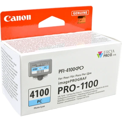 Abbildung von Canon PFI4100PC IPF Tinte Photo Cyan