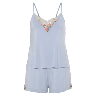 Abbildung von Lascana Shorty Pyjama, Damen, Größe: 32/34, Blue