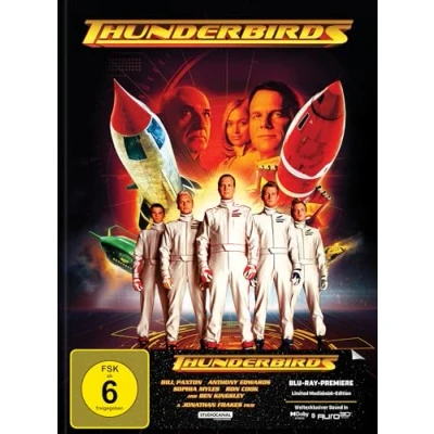 Abbildung von Thunderbirds Mediabook (2x Blu ray) mit Dolby Atmos + Auro 3D Cover A 555 Stück