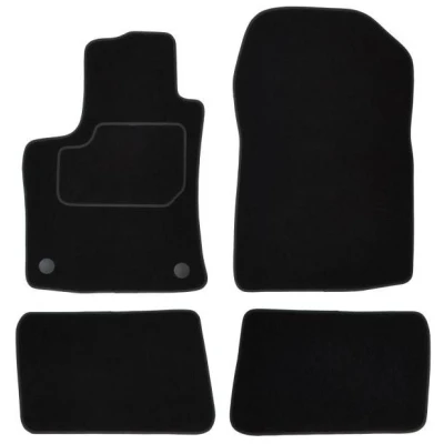Abbildung von MAMMOOTH A041 RNT500 PRM 01 Fußmattensatz Textil vorne und hinten 4 schwarz RENAULT: TWINGO 2