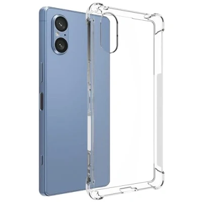 Abbildung von mtb more energy® Case Soft Armor kompatibel mit Sony Xperia 5 V verstärkte Ecken Kameraschutz 1,5mm TPU Schutz Hülle Cover Handyhülle