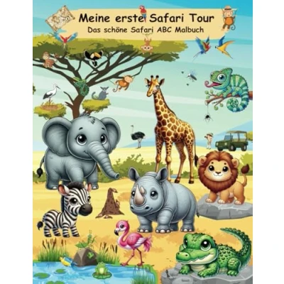 Abbildung von Meine erste Safari Tour: Das schöne ABC Malbuch