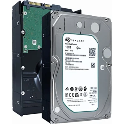 Abbildung von Seagate Exos 7E10 Enterprise Class 10 auf HDD 3,5 Zoll (8,9 cm) Modell Nr.: ST10000NM017B (Generalüberholt)