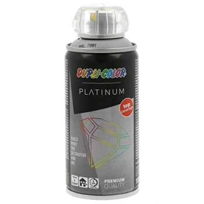 Abbildung von Dupli Color 203398 PLATINUM RAL 7001 silbergrau seidenmatt 150 ml