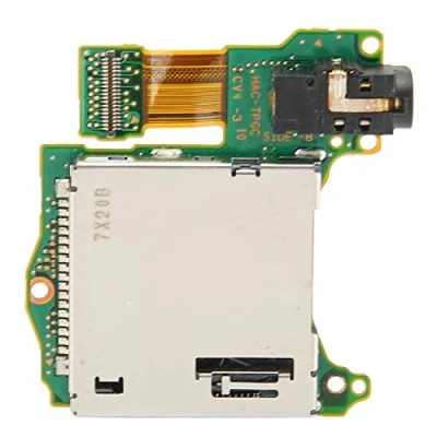 Abbildung von Heayzoki Game Host Card Slot, professioneller Cartridge Slot Reader Tray Kopfhörerlochanschluss Fit für Switch