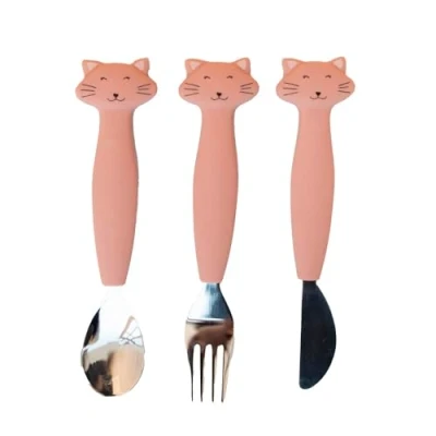 Abbildung von 3er Set Baby Esslernbesteck TRIXIE