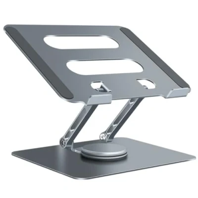 Abbildung von CoverKingz Laptop Ständer höhenverstellbar mit 360 drehbarer Basis für 10 17&quot; Laptops/Notebooks/Tablets/Chromebook/MacBooks grau