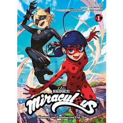 Abbildung von Miraculous Die Abenteuer von Ladybug und Cat Noir (Manga) 01: Der Manga zur gefeierten Animationsserie auf Disney+!