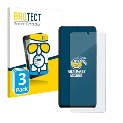 Abbildung von BROTECT Entspiegelungs Schutzglas für Xiaomi Redmi Note 11 Pro+ 5G (3 Stück) Schutz Folie Panzerfolie Glas Matt [Extrem Kratzfest 9H, Anti Reflex]