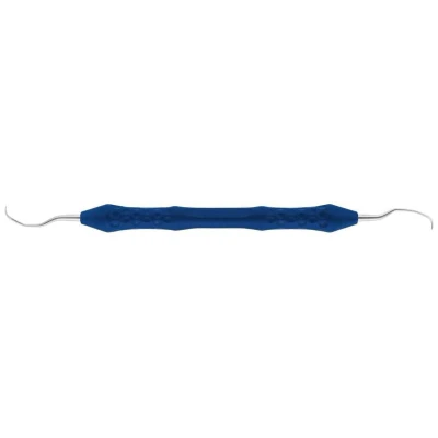 Abbildung von GRACEY Küretten ANATOMIC COLOURS Figur 13/14 dunkelblau Stück