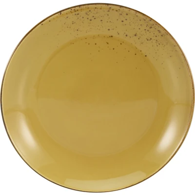 Abbildung von CreaTable Speiseteller &quot;Essteller NATURE COLLECTION&quot;, (Set, 6 St.), Teller Set für Personen, Ø 27 cm, Steinzeug, flache