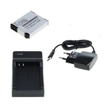 Abbildung von bg akku24 Akku, Ladegerät und Netzteil für Panasonic Lumix DMC FT5, DC FT7, TZ41, TZ55, TZ56, TZ57, TZ58, TZ60, TZ61, TZ70, TZ71 DMW BCM13E, BCM13