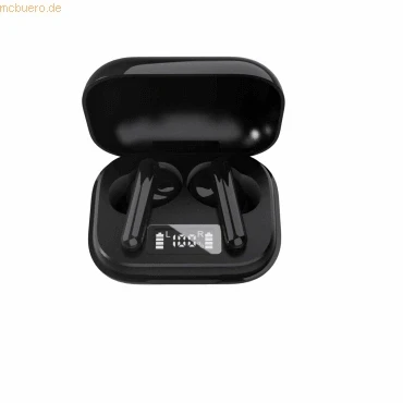 Abbildung von Denver TWE 38 Kabelloser In Ear Kopfhörer (Freisprechfunktion, LED Ladestandsanzeige, True Wireless, integrierte Steuerung für Anrufe und Musik, Bluetooth)