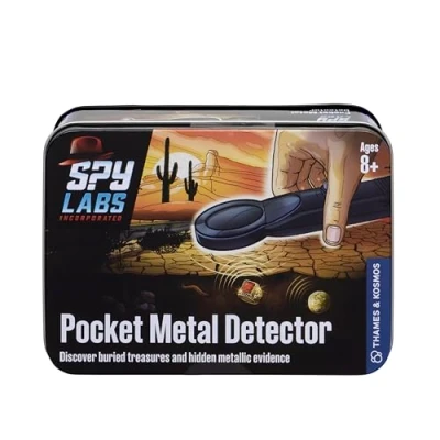 Abbildung von Thames &amp; Kosmos Spy Labs Inc: Taschen Metalldetektor erkennt metallische Beweisstücke Wesentliche Werkzeuge und Tricks des Handels von den Detective Gear Experten für junge Ermittler