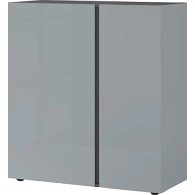 Abbildung von GERMANIA Kommode &quot;Mesa&quot;, mit Glasfronten
