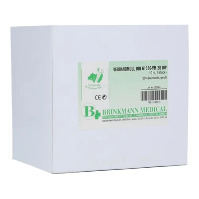 Abbildung von Verbandmull 10 Cmx10 m 8fach Rolle 1 St