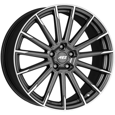 Abbildung von AEZ 5 loch 18Zoll 112mm Alufelge atlanta titan Antraciet AATF8GP48E Felge Stahl