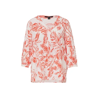 Abbildung von Comma Druckbluse, 3/4 Arm mit floralem Muster