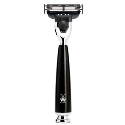 Abbildung von Mühle Rytmo 3 Blade Razor High Grade Resin Black Mach3®