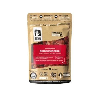 Abbildung von Bremer Gewürzhandel Birds Eye Chili, ganz, sehr scharf, Chilischoten getrocknet, 50g