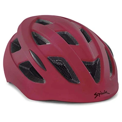 Abbildung von Spiuk Unisex Erwachsene Hiri Helm, Burgunderrot, S