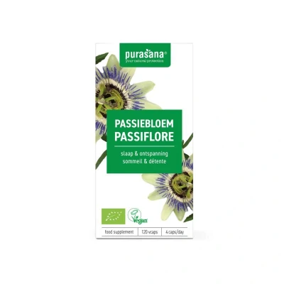 Abbildung von Passionsblume Extrakt Kapseln