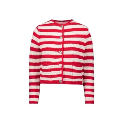 Abbildung von zero Strickjacke, Damen, Größe: 34, Creamred