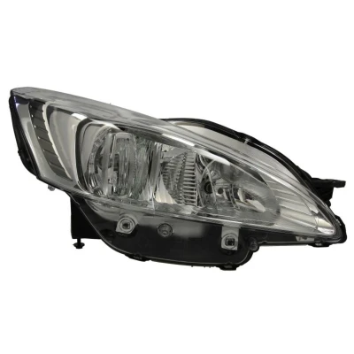 Abbildung von VALEO 044528 Scheinwerfer rechts H7, W5W Halogen mit Abblendlicht für Rechtsverkehr ORIGINAL TEIL Stellmotor LWR PEUGEOT: 508 I SW