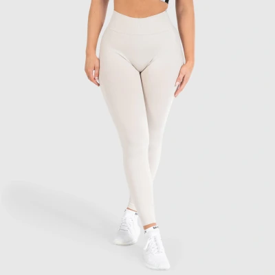 Abbildung von Smilodox Slayton Scrunch Effect Sport Fitness Tights, Damen, Größe: XS, Creme