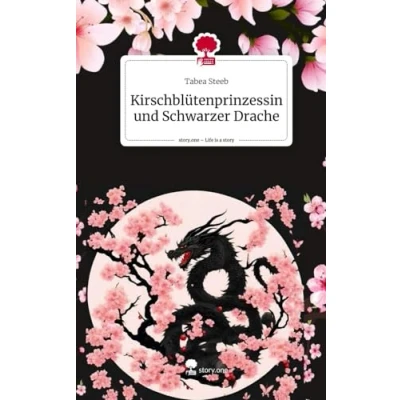 Abbildung von Kirschblütenprinzessin und Schwarzer Drache. Life is a Story story.one