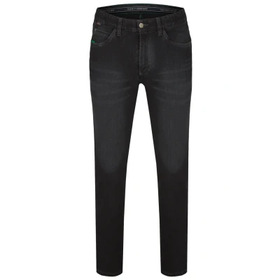 Abbildung von Club of Comfort Jeans Straight Leg, Herren, Größe: 33x32, Black