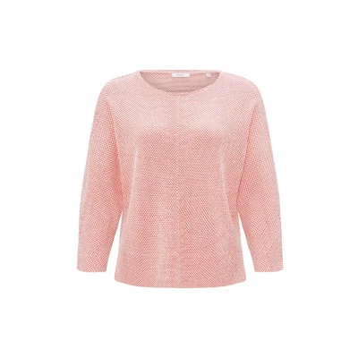 Abbildung von Opus Serera Langarmshirt, Damen, Größe: 40, Sweet red