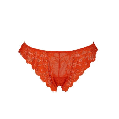 Abbildung von After Eden Brasilslip &quot;DAISY&quot;, mit floraler Spitze