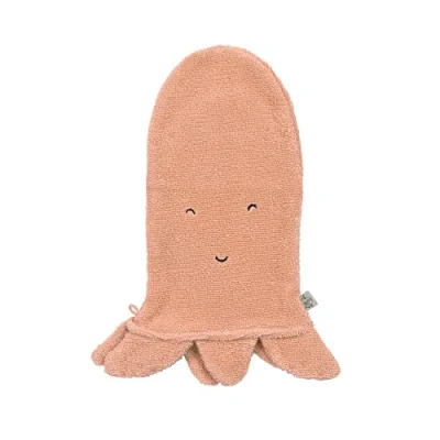 Abbildung von Lässig PLAY WASH Glove Octopus Unisex Sonstige Accessoires für Kinder, Größe: One Size, Powder pink
