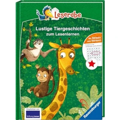 Abbildung von Lustige Tiergeschichten zum Lesenlernen Leserabe ab 1. Klasse Erstlesebuch für Kinder 6 Jahren (Leserabe Sonderausgaben)