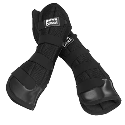 Abbildung von Eskadron Transportgamaschen Mesh Set Schwarz Warmblut