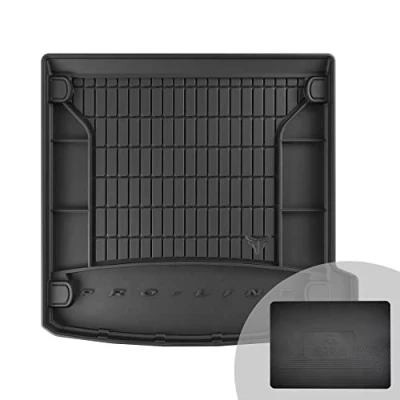 Abbildung von FROGUM ProLine 3D Gummimatte Exklusive Auto Kofferraummatte Kofferraumwanne für Audi Q8 ab 2018 Bequemer Organiser Die höchsten Kanten