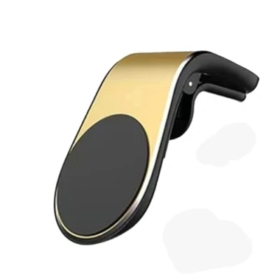 Abbildung von Magnetische Autohalterung für Hyundai N Line I30 I20 Tucson Kona Sonata Veloster Elantra, Lüftungsschlitz KFZ Handy Halterung Handyhalterung Auto Magnet,Gold 1 pcs